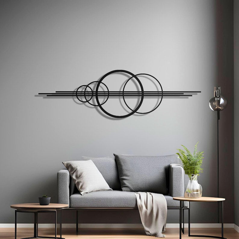 Metal Circular Geometric Wall Art   Modern Metal Wall Decor For Living Room Modern Minimalist Wall Hanging For Home  Office Gift For Her 1753692123137.jpg