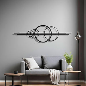 Metal Circular Geometric Wall Art   Modern Metal Wall Decor For Living Room Modern Minimalist Wall Hanging For Home  Office Gift For Her 1753692123137.jpg