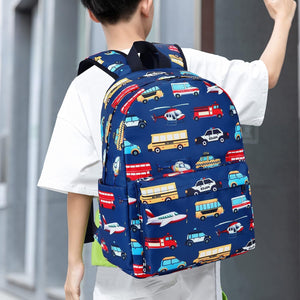 Backpack For Boys Car Pattern Preschool Kindergarten School Backpack Bookbag School Bag 1754386339941.jpg