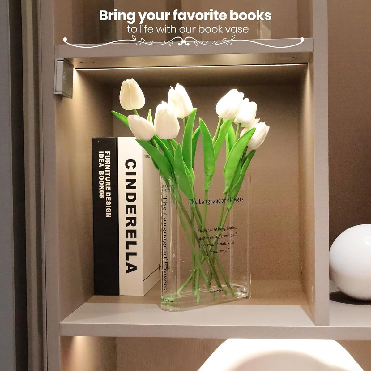 Book Vase For Flowers Home D Corartistic And Cultural Flavor Decorative Acrylic Clear Vase For Home And Officecreative Gifts For Book Lovers 1754534827705.jpg