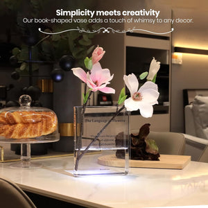 Book Vase For Flowers Home D Corartistic And Cultural Flavor Decorative Acrylic Clear Vase For Home And Officecreative Gifts For Book Lovers 1754534828287.jpg