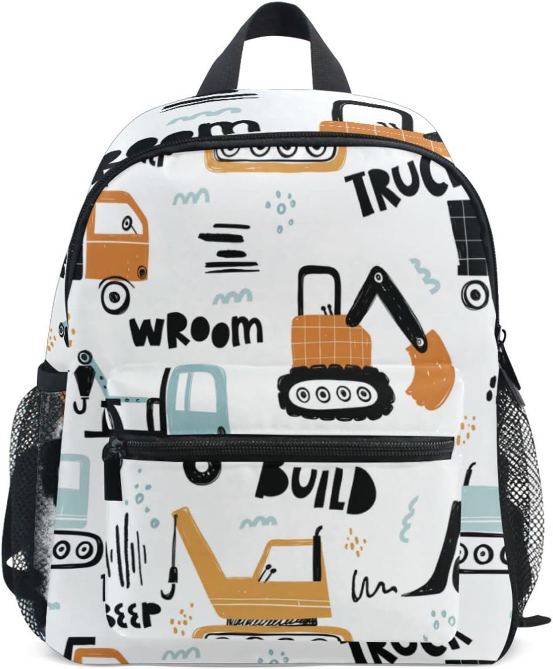 Cute Kids Back Pack Funny Construction Transport Car Todder Backpack Lightweight Preschool Kindergarten Book Bag Practical And Durable Daycare Bag For Traveltoys 1754878009869.jpg