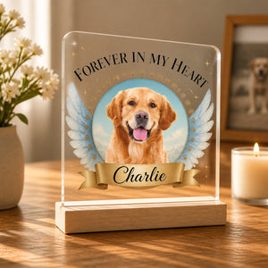 Forever In My Heart Pet Memorial Photo Car Ornament - Personalized Acrylic Plaque 1754bb89-6476-44b1-813d-1b62f8663880.jpg