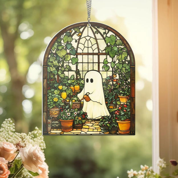 Cute Ghost Greenhouse Suncatcher Ornament Halloween Ghost Acrylic Window Hangings Plant Lovers Gift Halloween Home Decor Gift For Mom 1755076105578.jpg