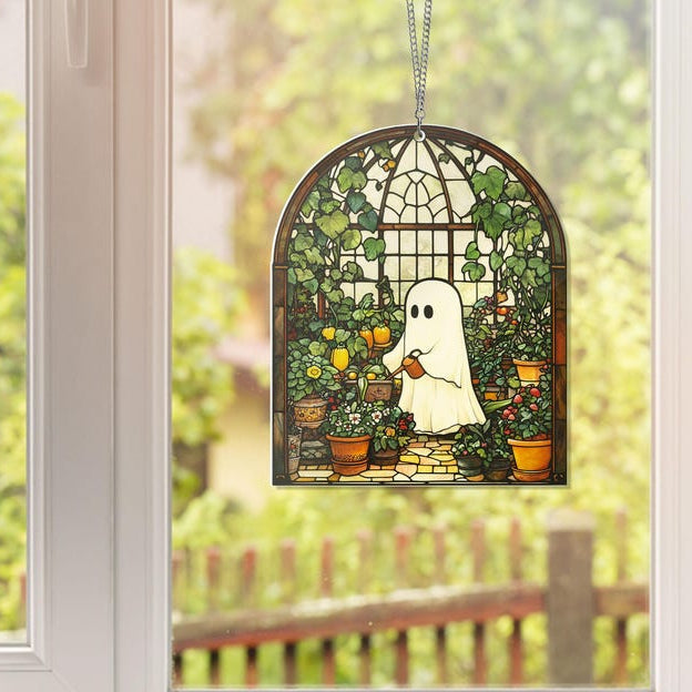 Cute Ghost Greenhouse Suncatcher Ornament Halloween Ghost Acrylic Window Hangings Plant Lovers Gift Halloween Home Decor Gift For Mom 1755076105612.jpg