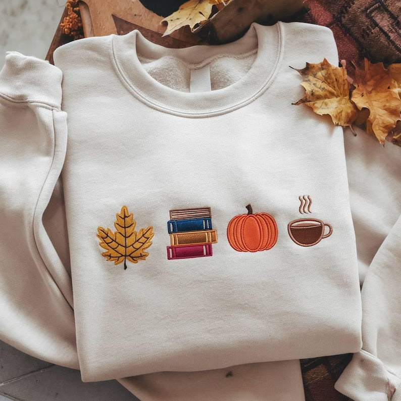 Cozy Autumn Embroidered Sweatshirt Autumn Leaf Embroidered Crewneck Sweatshirt Autumn Sweatshirt Thanksgiving Autumn Embroidered Shirt 1755312717921.jpg