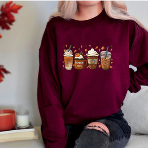 Fall Coffee Sweatshirt Fall Sweater Pumpkin Spice Sweatshirt Cute Fall Sweater Womens Fall Sweater Coffee Sweatshirt Unisex Plus Size 1755314695805.jpg