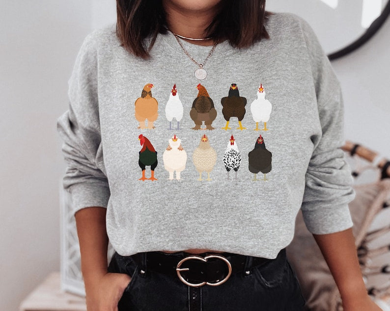 Chicken Sweatshirt Thanksgiving Sweatshirt Christmas Sweatshirt Gifts For Mom Holiday Sweatshirt Trending Now Gifts For Sister 1755316094612.jpg