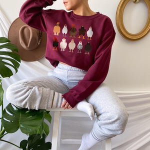 Chicken Sweatshirt Thanksgiving Sweatshirt Christmas Sweatshirt Gifts For Mom Holiday Sweatshirt Trending Now Gifts For Sister 1755316094616.jpg