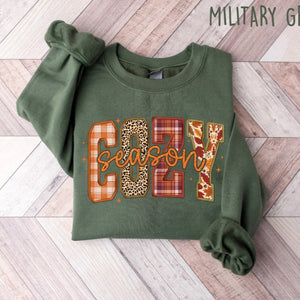 Cozy Season Sweatshirt Retro Fall Sweatshirt Get Cozy Sweatshirt Womens Fall Sweaters Fall Graphic Tee Women Fall Shirtsweater Weather 1755488433959.jpg