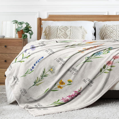 Christian Gifts For Women Christian Blanket With Flowers Birthday Gifts For Women Inspirational Religious Gifts For Sister Friend Daughter Mom Soft Throw Blankets 1755490849197.jpg