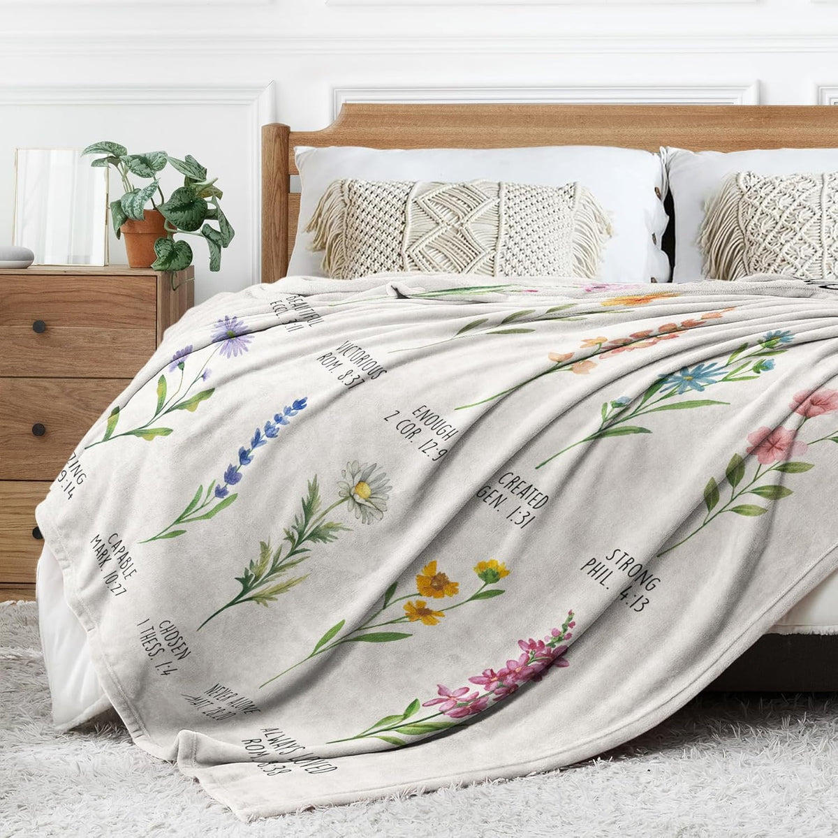 Christian Gifts For Women Christian Blanket With Flowers Birthday Gifts For Women Inspirational Religious Gifts For Sister Friend Daughter Mom Soft Throw Blankets 1755490849197.jpg