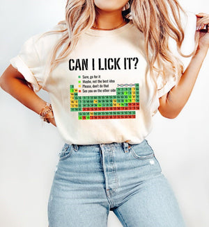 Can I Lick It Periodic Table T Shirt Funny Chemistry Shirt Elements Table Sweatshirt Funny Chemistry Gift Science Chemistry Lab Tee 1755592064035.jpg