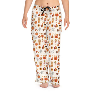Fall Pajama Pants Pumpkin Latte Fall Is In The Air Pjs Fall Vibes Pj Pants Unique Gift For Her Friend Gift Fall Pumpkin Fall Gift 1755661826384.jpg