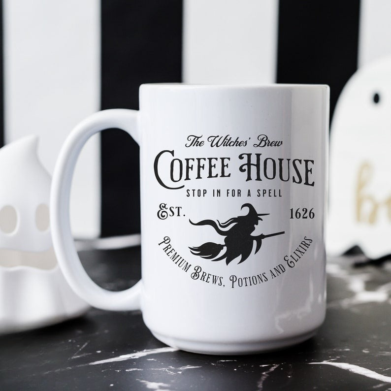 Witch Halloween Coffee Mug Witches Brew Coffee House Cup Coffee Lovers Halloween Mug Spooky Fall Mug Witchy Awesthetic Halloween Gift 1755763177426.jpg