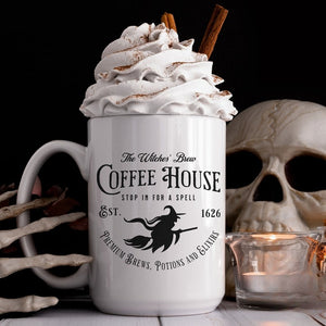 Witch Halloween Coffee Mug Witches Brew Coffee House Cup Coffee Lovers Halloween Mug Spooky Fall Mug Witchy Awesthetic Halloween Gift 1755763177430.jpg
