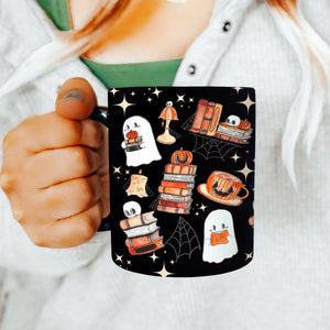 Reading Ghost Mug Halloween Coffee Mug Housewarming Gift Bookish Ghost Gift Spooky Vibes Cute Halloween Mug Fall Book Coffee Mug 1755830166323.jpg
