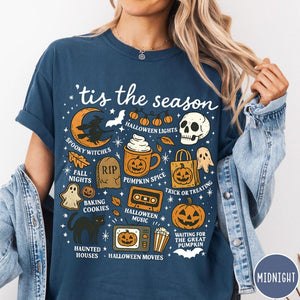 Vintage Halloween Shirt Tis The Season Retro Halloween Aesthetic Womens Halloween Shirt Pumpkin Witch Graphic Tee 1756456647697.jpg