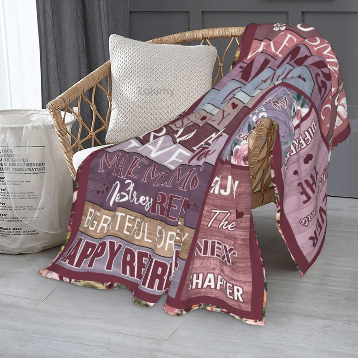 Retirement Gift For Woman Best Retired Gifts For Womenmen 2025 Retire Gift Ideas Funny Presents For Retirement Coworkerteachernursemom Soft Blanket 1756525139858.jpg