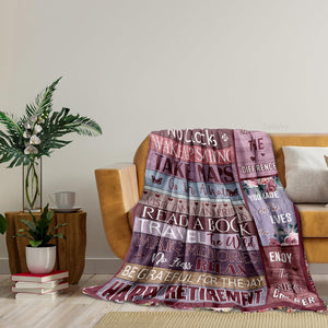 Retirement Gift For Woman Best Retired Gifts For Womenmen 2025 Retire Gift Ideas Funny Presents For Retirement Coworkerteachernursemom Soft Blanket 1756525139878.jpg