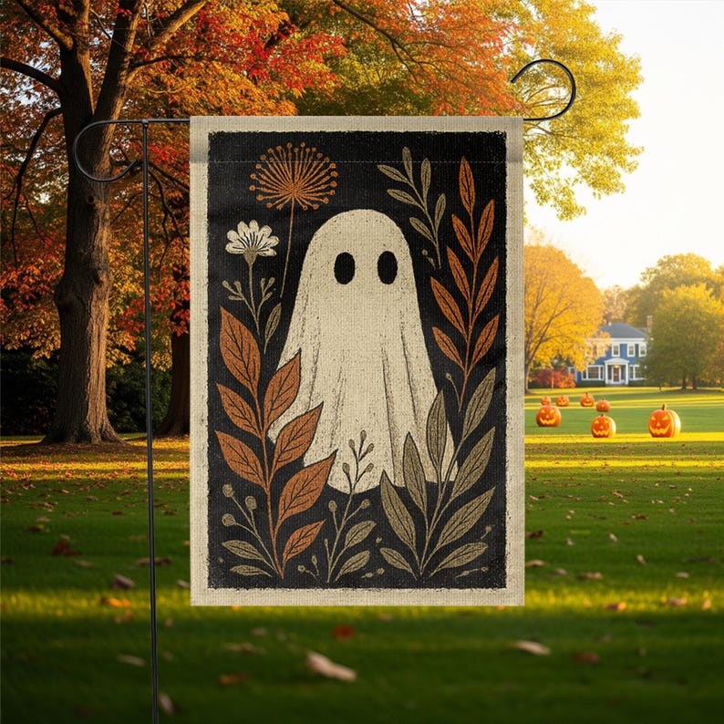 Witch With Broomstick Metal Garden Decor Witch With Stakes Garden Sign Halloween Sign Witch With Cat And Crow Decor Outdoor Fall Decor 1756890758525.jpg