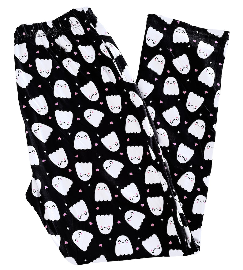 Happy Ghost Pajama Pants Halloween 1756974952357.jpg
