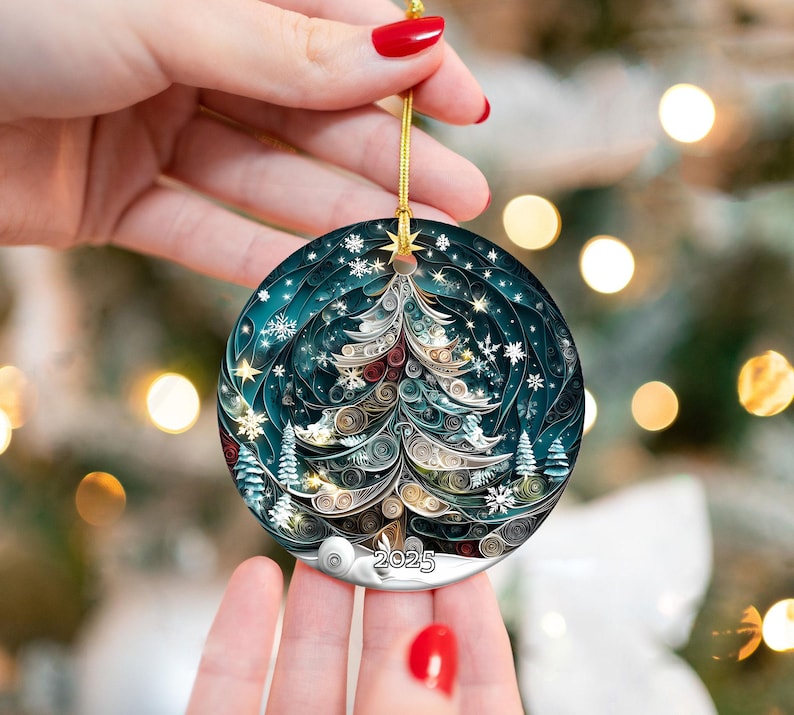 Christmas Tree 2025 Ornament 3d Effect Ornament Christmas Tree Decor Xmas Decor Holiday Keepsake Christmas Decorations 1757056351343.jpg