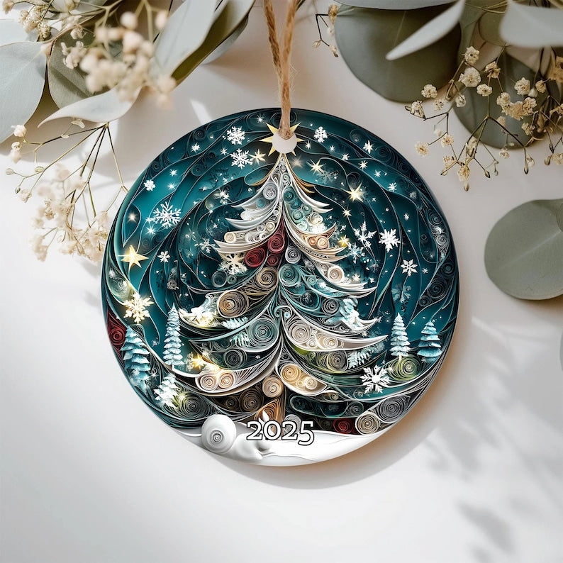 Christmas Tree 2025 Ornament 3d Effect Ornament Christmas Tree Decor Xmas Decor Holiday Keepsake Christmas Decorations 1757056351449.jpg