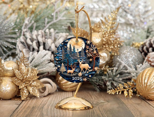 Christmas Ornament 2025 Christmas Decoration Holiday Gift Idea Round Ceramic Gift Exchange Gift Idea Xmas Tree 3d Effect Ornament 1757056933426.jpg
