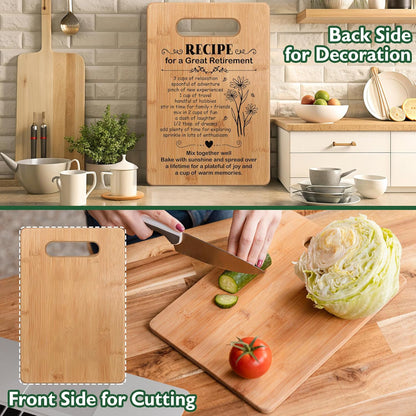 Retirement Gifts For Women 2025 Retired Cutting Board Gifts Coworker Leaving Gifts For Women Going Away Gifts For Coworker Boss Lady Leader Colleague Friends Recipe For A Great Retirement 1757410612579.jpg
