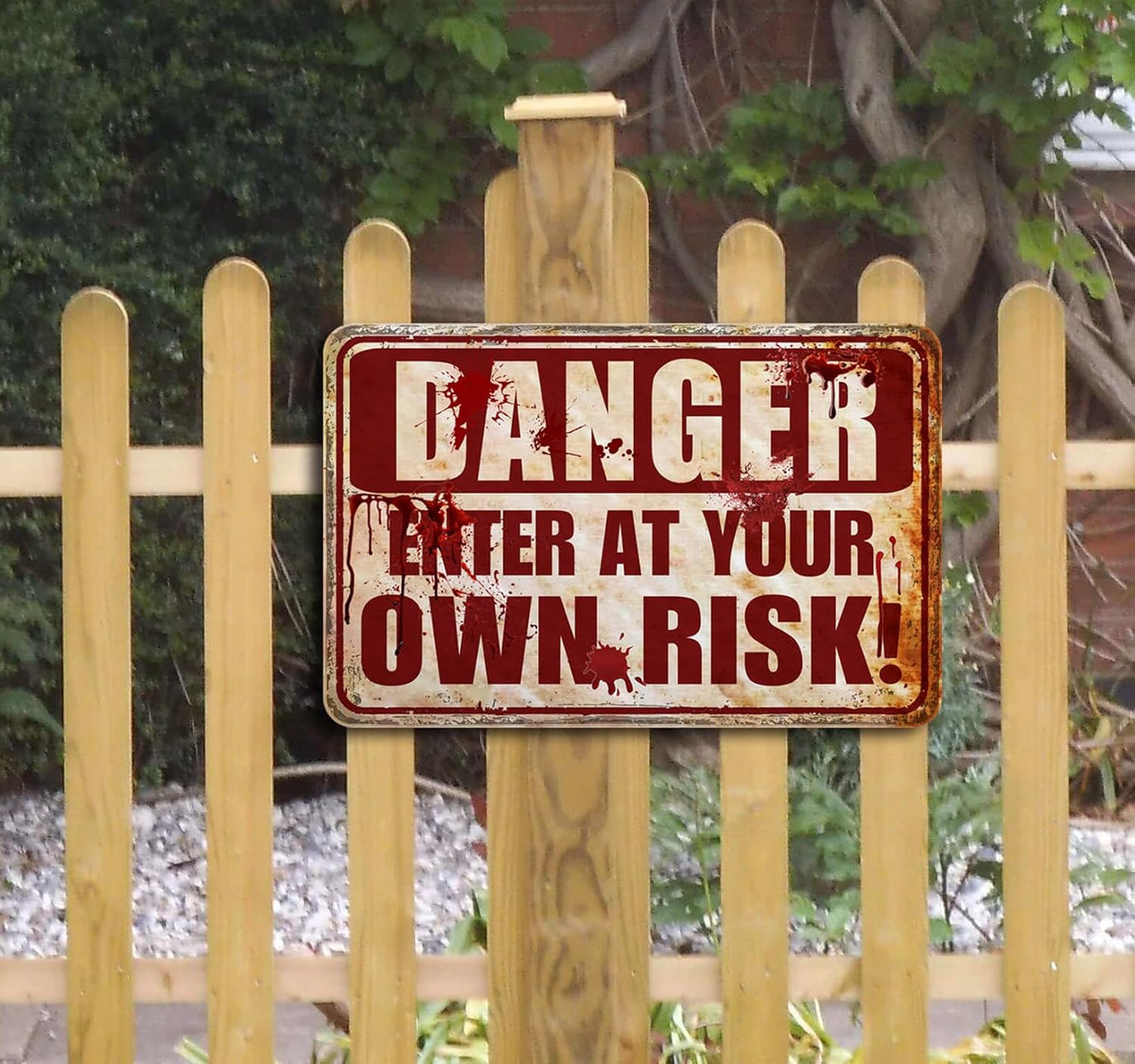Halloween Decorations Outdoor Scary Metal Sign Halloween Bloody Horror Signs For Party Enter At Your Own Risk 12 X8  1757470794762.jpg