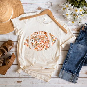 Floral Football Shirt Football Bow Sweatshirt Football Mom Shirt Game Day Shirt Fall Football Season Tee Sports Gift 1757563165079.jpg