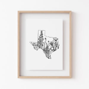Texas Art Texas Print Texas Art Print Poster And Canvastexas Wall Art Texas Gift 1757902360994.jpg