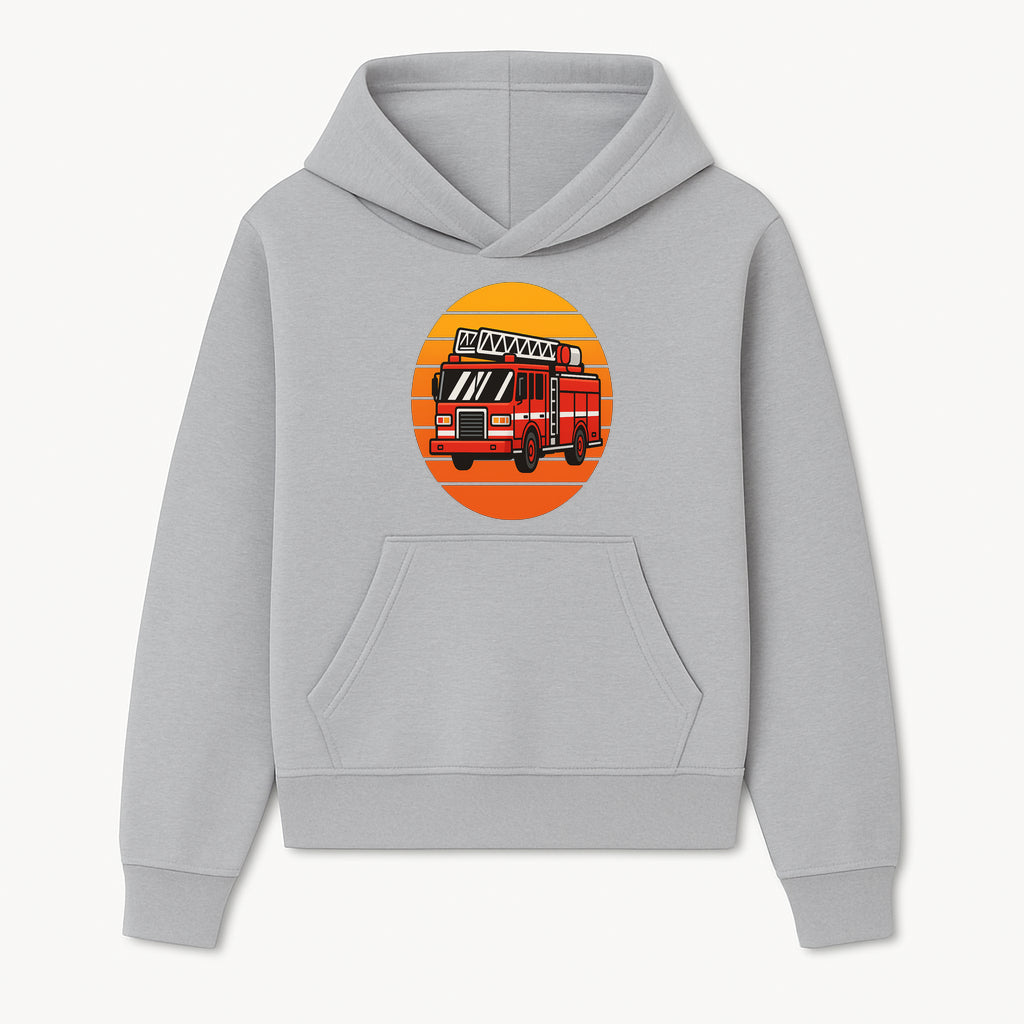 Vintage Fire Truck Graphic for Kids - Retro Firefighter Vehicle Illustration Art Print - Ideal Wall Decor for Fire Station or Nursery - Hoodie 1757912418678.jpg