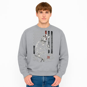 Firefighter Tribute Art Print | American Flag | Retro Fireman Design | First Responder Memorial | Firefighter Memorial Gift - Sweatshirt 1757912427587.jpg