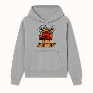 Firefighter Helmet and Axes Graphic Tee - Fire Authority, Flames Design, Firefighter Gift, Emergency Services Apparel - Hoodie 1757912427957.jpg