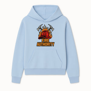 Firefighter Helmet and Axes Graphic Tee - Fire Authority, Flames Design, Firefighter Gift, Emergency Services Apparel - Hoodie 1757912428121.jpg