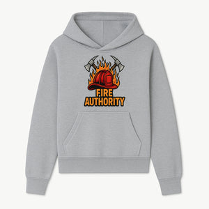 Firefighter Helmet and Axes Graphic Tee - Fire Authority, Flames Design, Firefighter Gift, Emergency Services Apparel - Hoodie 1757912428996.jpg