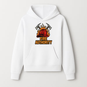 Firefighter Helmet and Axes Graphic Tee - Fire Authority, Flames Design, Firefighter Gift, Emergency Services Apparel - Hoodie 1757912429191.jpg