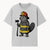 Funny Beaver Firefighter Graphic Tee | Cute Animal Fireman T-Shirt | Kids & Adults | Perfect Gift for Firefighters & Animal Lovers - T-shirt 1757912429689.jpg