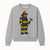 Firefighter Bear Illustration, Cute Cartoon Bear in Firefighting Gear with Axe, Animal-Themed Home Decor, Unique Gift Idea - Sweatshirt 1757912430797.jpg