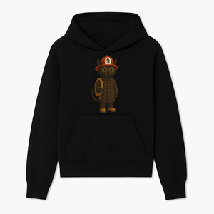 Adorable Firefighter Cat Figurine with Hat and Hose, Cute Home Decor for Cat Lovers, Kids, or Animal Enthusiasts - Hoodie 1757912430866.jpg