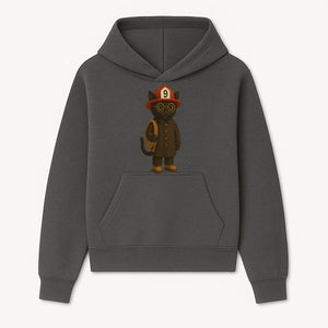 Adorable Firefighter Cat Figurine with Hat and Hose, Cute Home Decor for Cat Lovers, Kids, or Animal Enthusiasts - Hoodie 1757912431013.jpg