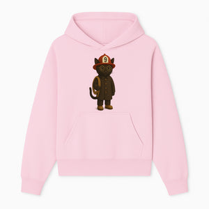 Adorable Firefighter Cat Figurine with Hat and Hose, Cute Home Decor for Cat Lovers, Kids, or Animal Enthusiasts - Hoodie 1757912431701.jpg