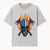 American Skull with Axes and Flames Graphic Tee, Patriotic Skull Design for Men, Edgy Firefighter T-Shirt, Unique Apparel Gift - T-shirt 1757912431774.jpg