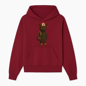Adorable Firefighter Cat Figurine with Hat and Hose, Cute Home Decor for Cat Lovers, Kids, or Animal Enthusiasts - Hoodie 1757912431903.jpg