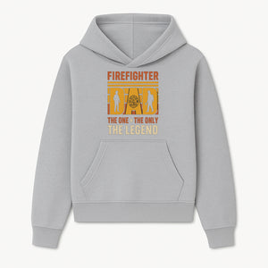 Firefighter Dad T-Shirt - The One & Only Legend | Gift for Firefighters | Rescue Service Apparel | Hero Dad Tee - Hoodie 1757912435045.jpg