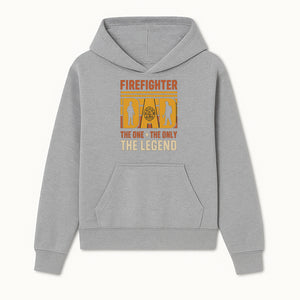 Firefighter Dad T-Shirt - The One & Only Legend | Gift for Firefighters | Rescue Service Apparel | Hero Dad Tee - Hoodie 1757912435601.jpg