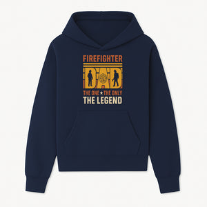 Firefighter Dad T-Shirt - The One & Only Legend | Gift for Firefighters | Rescue Service Apparel | Hero Dad Tee - Hoodie 1757912436222.jpg