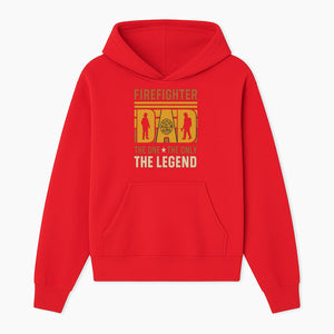 Firefighter Dad T-Shirt - The One & Only Legend | Gift for Firefighters | Rescue Service Apparel | Hero Dad Tee - Hoodie 1757912436390.jpg